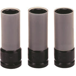 Teng Tools - Set di bussole per bulloni ruota, gambo quadrato da 1/2'. 9203N