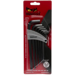 Teng Tools - Chiavi esagonali a 6 punte in pollici nel set 1474