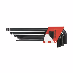 Set di 9 chiavi a brugola Teng Tools con sfera da 1,5-10 mm. Set di 9 chiavi a brugola esagonali (chiavi a brugola) in acciai ...