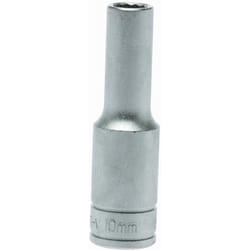 Bussola lunga a 12 punte con gambo 1/2'' 10 mm