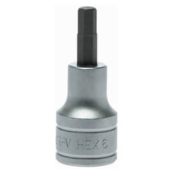 Bussola con gambo esagonale con gambo da 1/2'' 6 mm