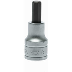 Bussola con gambo esagonale con gambo da 1/2'' 8 mm