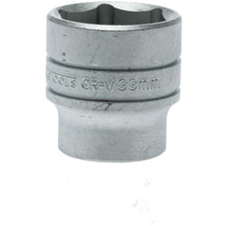 Bussola esagonale con gambo 1/2'', 33 mm