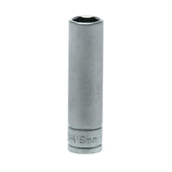 Bussola lunga esagonale con gambo 1/4'' 9 mm