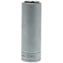 Tengtools - Bussola lunga esagonale con gambo 1/2'', 19 mm