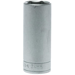 Tengtools - Bussola lunga esagonale con gambo 1/2'', 24 mm