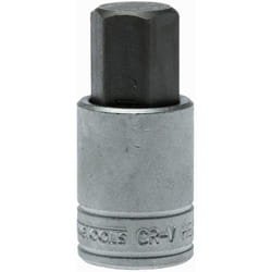 Bussola con gambo esagonale con gambo 1/2'' 19 mm
