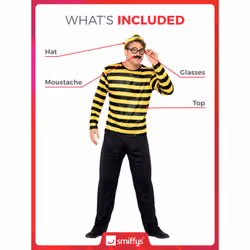 Smiffys 41309M costume Costume in maschera