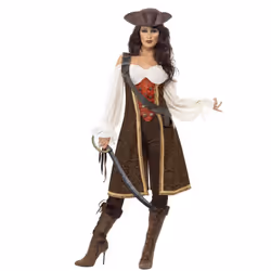 Smiffys 26225M, Costume in maschera, Pirata, M, 1 pz