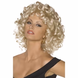 Smiffys 42244, Parrucca per costume, 1 pz