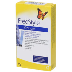 Freestyle® Optium 25 Strisce Reattive pz reattive