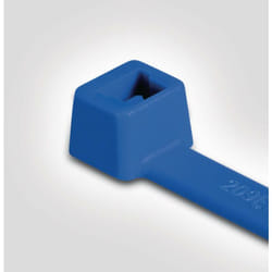 Hellermanntyton - Hellermann tyton 100 fascette 140x3,6 blu 111-03008/b100