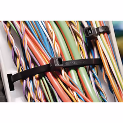 Hellermann Tyton T50L fascetta Poliammide Bianco 100 pz