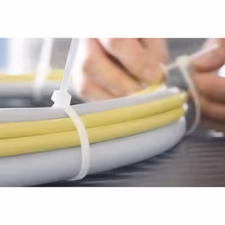 Hellermann Tyton RELK2I fascetta Releasable cable tie Poliammide Nero 100 pz