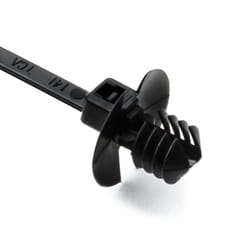 Hellermann Tyton 150-55610 fascetta Fascetta con perline Nero 1 pz