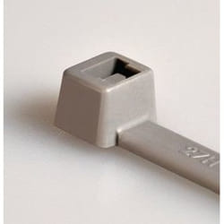 Hellermann Tyton T120R(E) fascetta Poliammide Grigio 100 pz