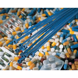 Hellermann Tyton MCTPP30R fascetta Metallo, Polipropilene (PP) Blu 100 pz - Vista aggiuntiva 3