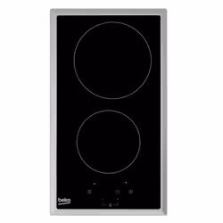 Beko HDMC32400TX piano cottura Acciaio inox Da incasso 30 cm Ceramica 2 Fornello(i) - Vista aggiuntiva 4
