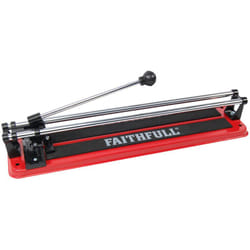 Faithfull - FAITLC300 Tagliapiastrelle per pareti e Pavimenti, Quadrato, 300 mm, Diagonale 210 mm, capacità di Taglio 10 mm di Spessore