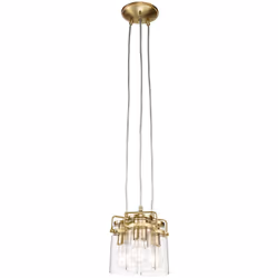 Collezione Brinley STILE VINTAGE, CARATTERE MODERNO Lampada a sospensione a 3 luci. Lo stile vintage della collezione Brinley ...
