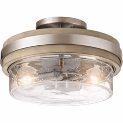 Collezione Grand Bank VALORIZZA IL TUO AMBIENTE Lampada a soffitto a 2 luci. La caratteristica lampada a soffitto a 2 luci de ...
