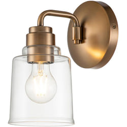 Kichler - Applique Contemporanea Aivian Acciaio Ottone Anticato 1 Luce E27