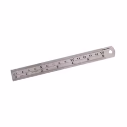 Righello di precisione in Acciaio inossidabile. Libere marcature foto-incisioni. Metriche e imperiali graduazioni: 0.5mm, 1 m ...
