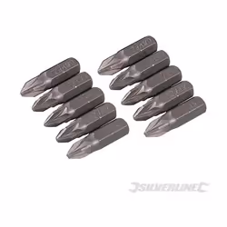 1/4 "Punte per cacciaviti a batteria. Lunghezza 25 mm. Lunga vita. Cromo vanadio. PZ2