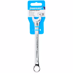 Thin profile hardened and tempered drop-forged chrome vanadium. Fully mirror-polished finish.