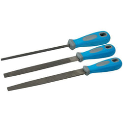 Silverline - Set di lime 3 p.zi 250 mm