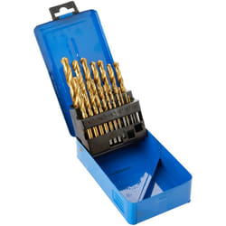 Silverline - Set di punte di trapanatura hss rivestite in titanio 19 p.zi 19 p.zi