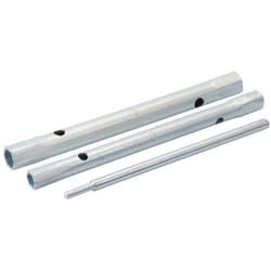 Silverline - Chiave per rubinetto monoblocco con dado posteriore, 3 pezzi, 9 x 11 e 12 x 13 mm (719819)