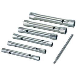 Silverline - Set di chiavi a tubo metriche a 6 p.zi 8 - 19 mm