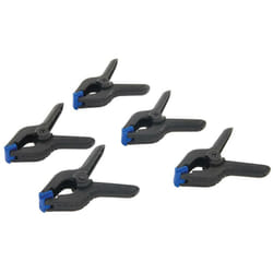 Silverline - Morsetti a molla 5 p.zi Lunghezza 110 mm / capacità di morsa 50 mm