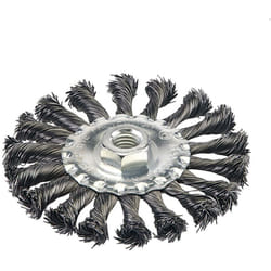 Silverline - Spazzola a filo ritorto 115 mm