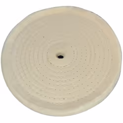 Ruota lucidante cucita a spirale con 40 strati di cotone. Per lucidare, tagliare e appiattire. Per migliorarne i risultati, s ...