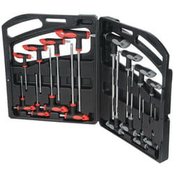 Silverline - Set di chiavi esagonali con impugnatura a t 16 p.zi 16 p.zi