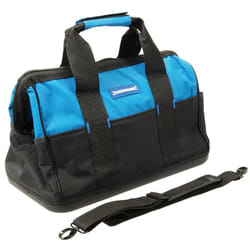 Borsa portautensili a base dura ad apertura larga 400 x 200 x 300 mm