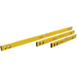 Silverline - Set di livelle a bolla 3 p.zi 400, 600 e 1000 mm