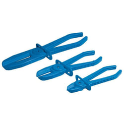Silverline - Set di morse per tubi flessibili 3 p.zi 3 p.zi