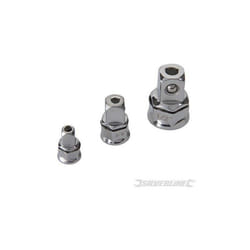 Silverline - Adattatore per chiavi a cricchetto 3 pz Set di leve cricco meccanica