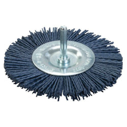 Silverline - Spazzola a ruota con filamenti in nylon 100 mm, fina