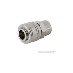 Raccordo con filettatura femmina e attacco rapido Silverline compressore 43mm