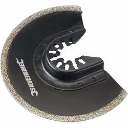 Design universale aperto dietro. Per il taglio di piastrelle. Compatibile con utensili oscillanti multifunzione Silverline, G ...
