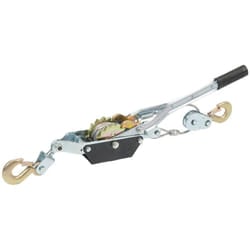 Silverline - Tiracavo manuale per impieghi gravosi 2000 kg / 3 m di cavo
