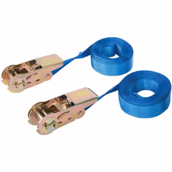 Tessitura di poliestere robusto, duraturo e resistente alle intemperie. Cricchetto automatico in acciaio resistente per assic ...