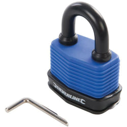 Silverline - Lucchetto impermeabile con combinazione 50 mm