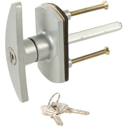 Silverline - Maniglia con serratura per porta del garage Diamante 75 mm