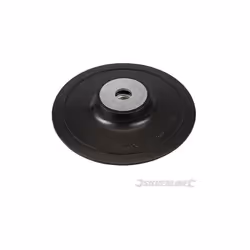 Solido platorello ABS da usare con dischi in fibra e dischi in fibra semi-flessibili. Compatibile con molatrici angolari e lu ...