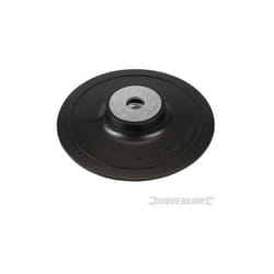 Silverline - Platorello abs per smerigliatrici angolari lucidatrici sabbiatrici con ghiera filettata 115mm